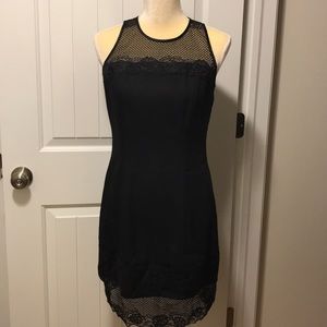 Vintage Reggio LBD lace black dress 6